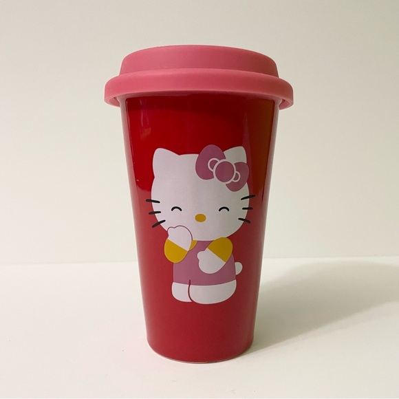 Hello Kitty Sanrio Coffee Travel Mug and Lid - Picture 5 of 16